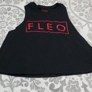 Fleo racerback crop